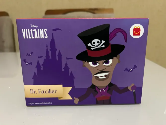 Óculos Vilões Disney (Mc Donalds) - Dr Facilier