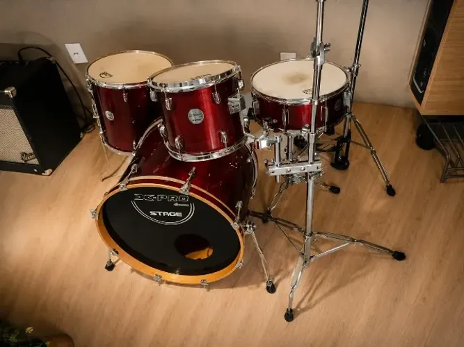 Bateria X-Pro Stage Completa - Excelente Estado