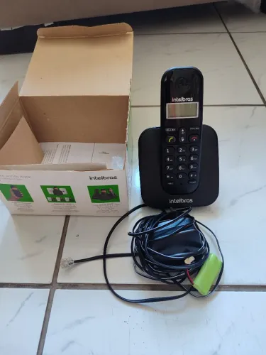 Telefone sem fio da Intelbras perfeito