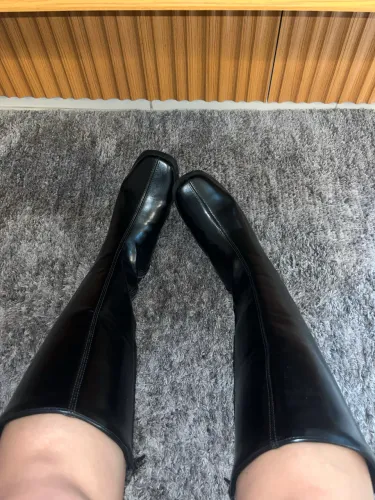 Bota preta feminina São João