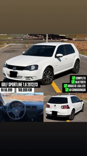 Volkswagen Golf Sportline 1.6 MI Total Flex 8V 4P 2013