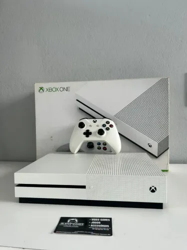 Xbox One S Completo! (Aceito Cartão)