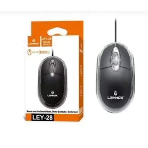 Mouse Ergonômico USB 1200 DPI Plug & Play - Na Caixa, Novo e Lacrado Entrega Rápida