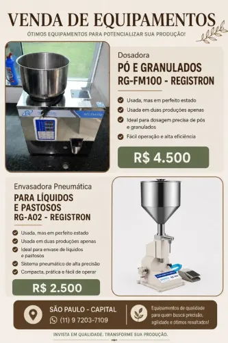 Máquina Dosadora e Envazadora