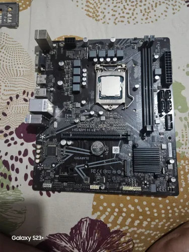 I3 10100 + H510-H kit intel placa mãe e processador