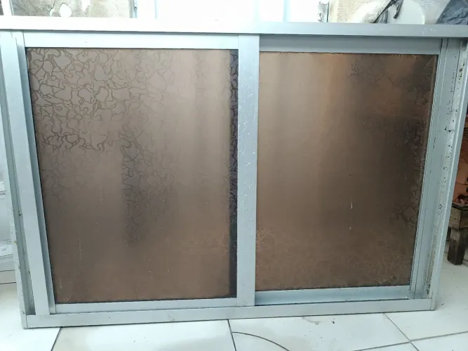 Porta de correr para pia de cozinha