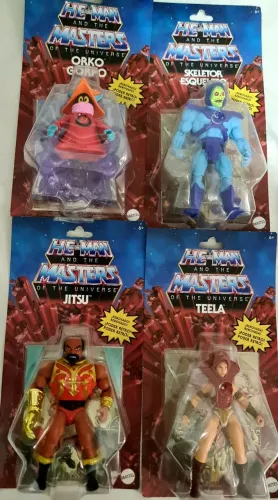 Leia o anúncio! Action figures bonecos Masters of the universe origins lacrados!
