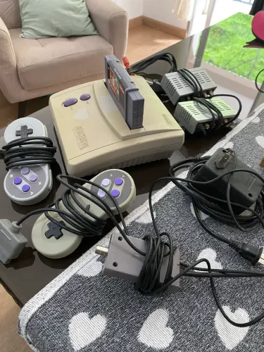 SUPER NINTENDO COM CARTUCHO