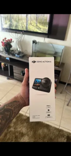 Câmera de ação Dji osmo action 6 combo completo