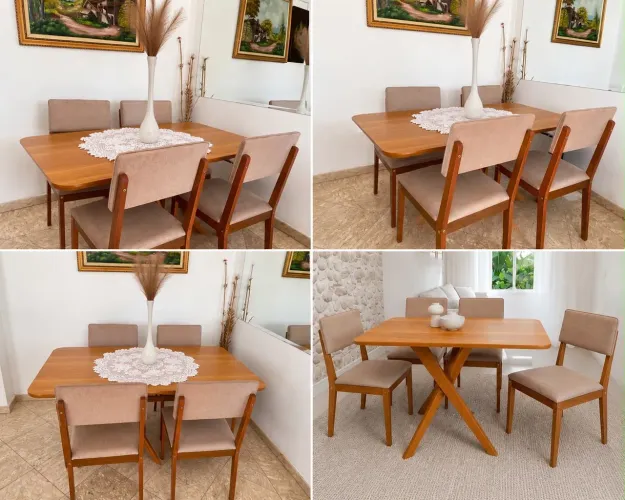 Conjunto de Mesa Cacau 130