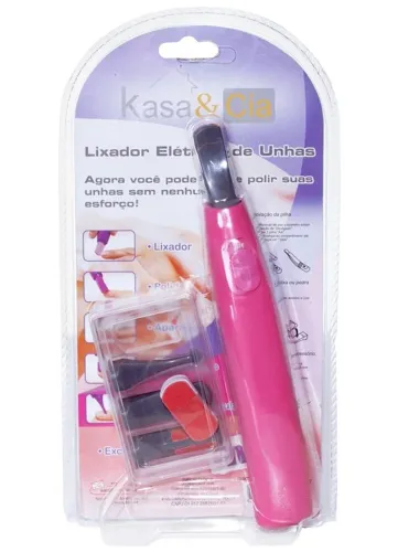 Lixa de Unhas Elétrico Manicure Unhas Em Gel _ BE18