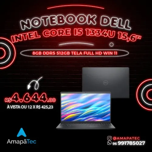 NOTEBOOK DELL CI5-13a 8GB 512GB 15 W11 A50