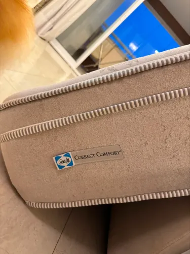 CAMA BOX COM COLCHÃO 