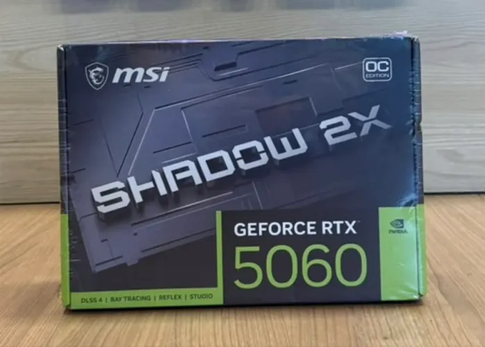 Placa de Vídeo Gamer MSI | RTX 5060 | 8GB VRAM | Garantia