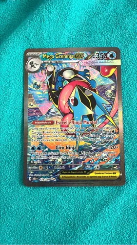 Carta Megagreninja Ex 116/086 (nm) Ilustração Rara