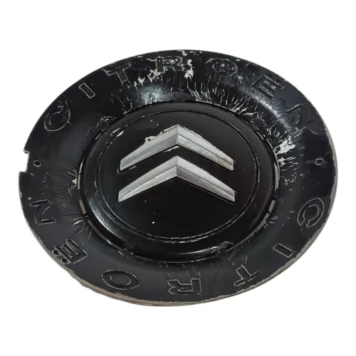 Calota Roda Miolo Citroen C4 Pallas 2003 A 2012 Preto