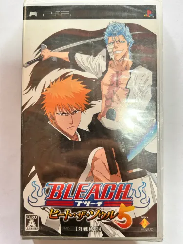 Jogo PSP Bleach 5 Japonês LACRADO