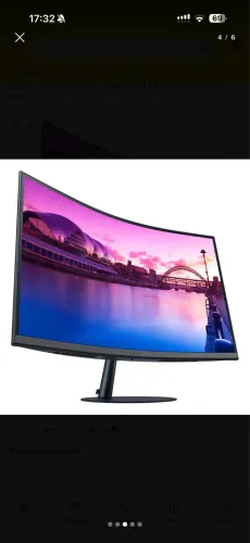 Monitor Samsung 32 curvo Full HD 
