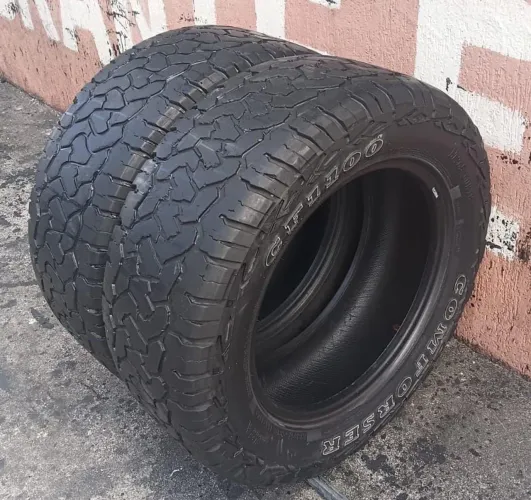 Pneu 265/60 aro 18 letras Brancas camionete 