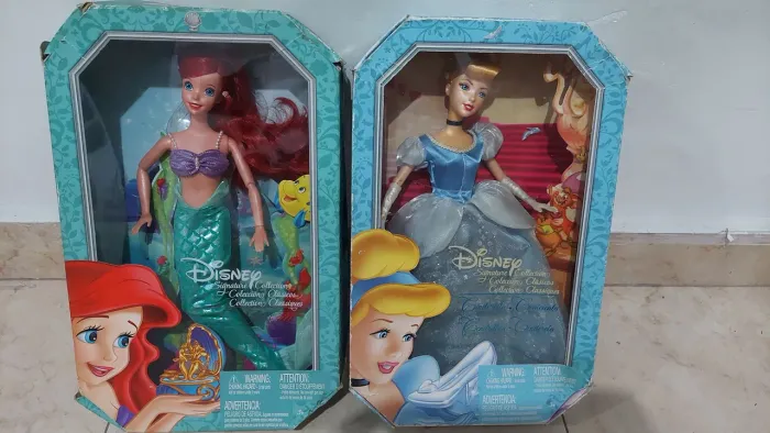 Bonecas Ariel e Cinderela Ed.especiall Mattel
