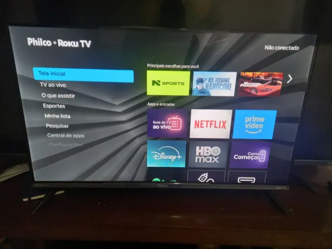 TV 32 polegadas philco smart tv