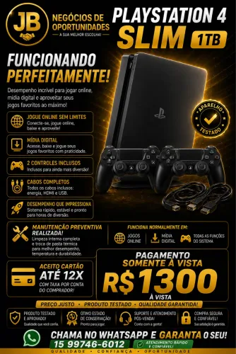 Playstation 4 slim 1tb