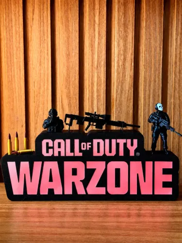 LUMINÁRIA CALL OF DUTY WARZONE