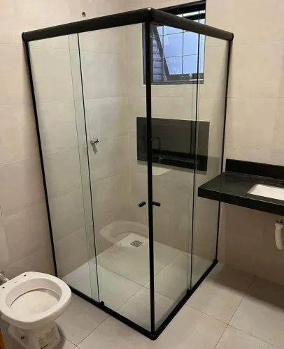 BOX DE BANHEIRO DE CANTO