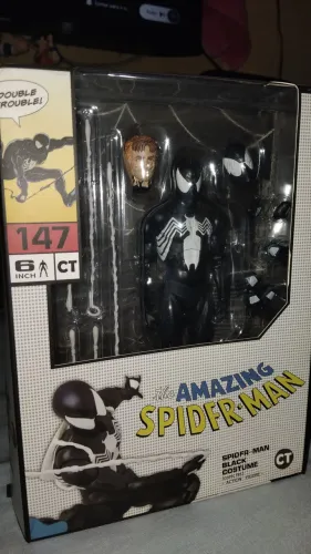 Homem-Aranha Traje Simbionte CT toys Action figure