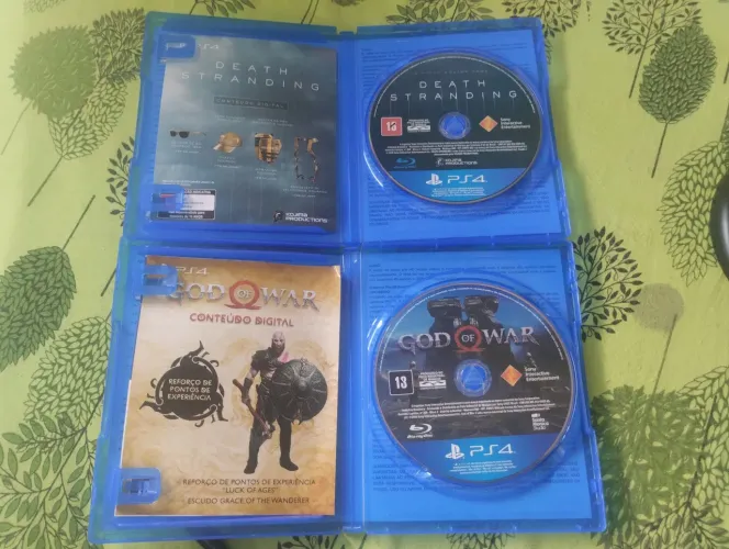 Jogos Semi novos PS4, God e Death Stranding