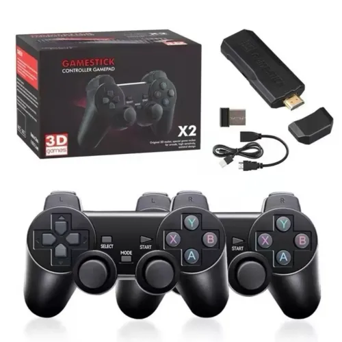 Game Stick GD10 4k 64gb Portátil Retro 2 Controles Sem Fio