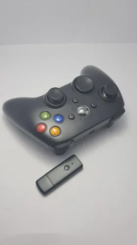CONTROLE XBOX 360 DATA FROGG SEM FIO RECARREGÁVEL