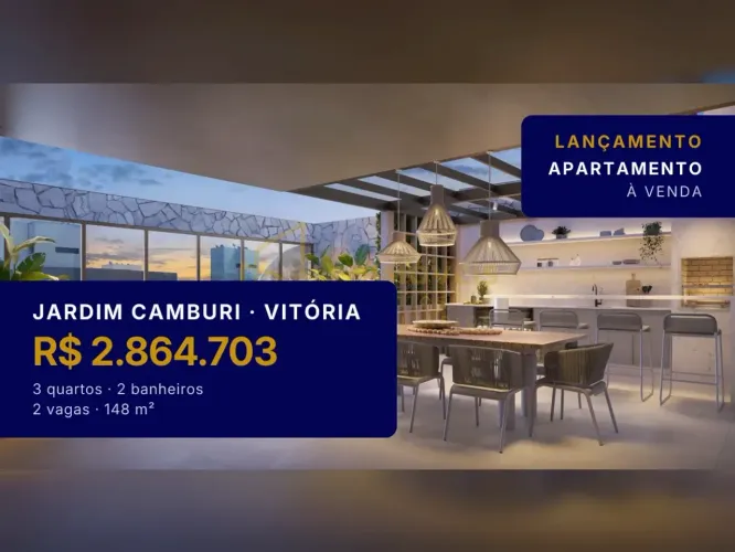 Viva o Extraordinário em Jardim Camburi: Cobertura com Estrutura para Spa