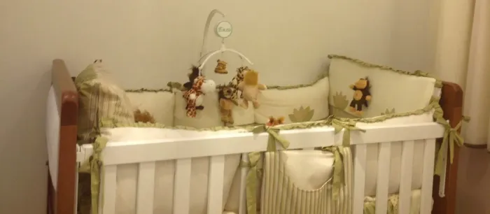 Berço que vira mini cama