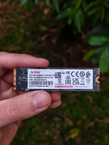 SSD XPG S70 Blade 2TB PCIe 4.0 - 7400MB/s (97% de saúde)