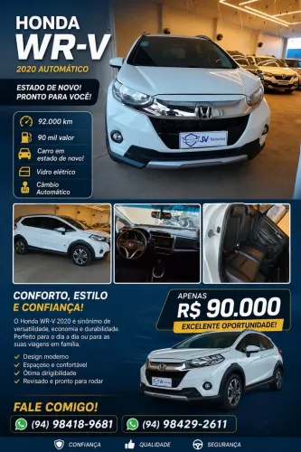 Honda WR-V EXL 1.5 Flexone 16V 5P Aut. 2020