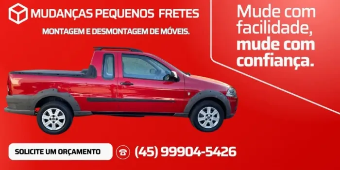PEQUENOS FRETES MONTAGEM E DESMONTAGEM DE MOVEIS CASCAVEL E REGIOE