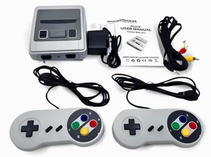 Mini Video Game Retrô 620 Jogos Clássicos - Super Mini SFC