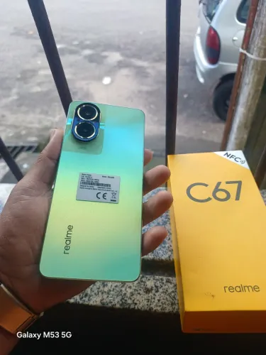 REALME C67 256 GB + 12 GB DE RAM, MUITO BEM CONSERVADO, (SNAPDRAGON) POSSUI (NFC)