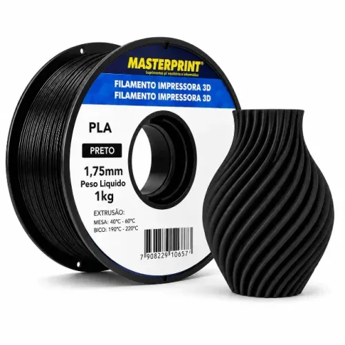Filamento PLA Preto Masterprint