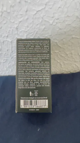 Sérum Antioleosidade Malbec Facial 30ml