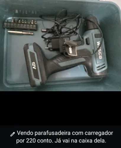 Vendo furadeira e parafusadeira 650 as 2