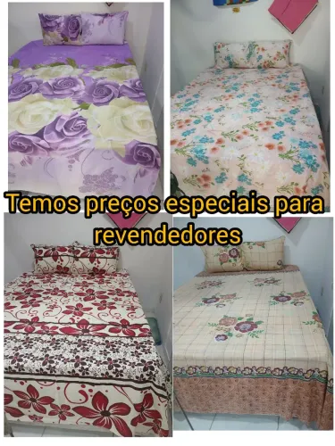 Jogos de Cama Casal 3 peças