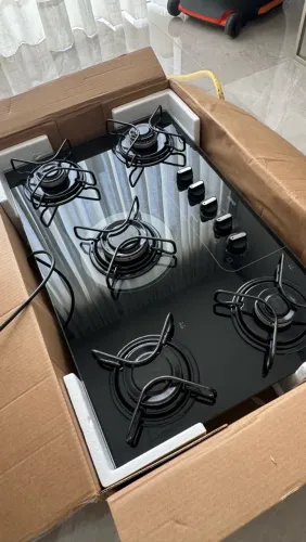 Cooktop a Gás Cônsul 5 bocas