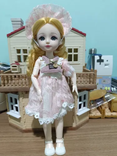 Boneca bjd articulada 30cm