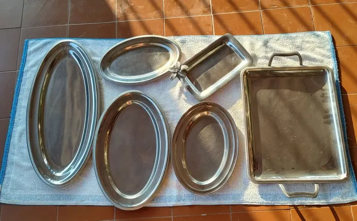 Travessas de Inox 