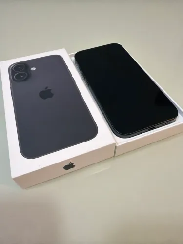 iPhone 16 256GB Preto - Estado de Novo | Saúde da Bateria 100%