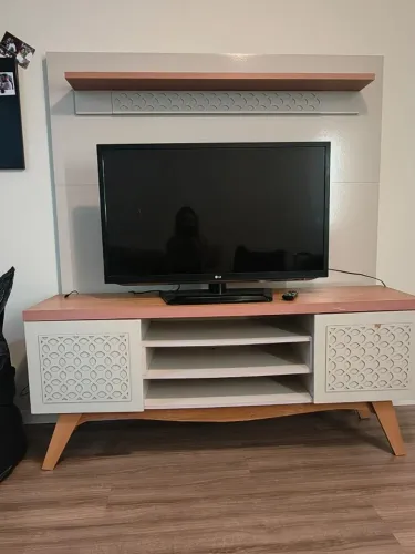 Rack + Painel + TV