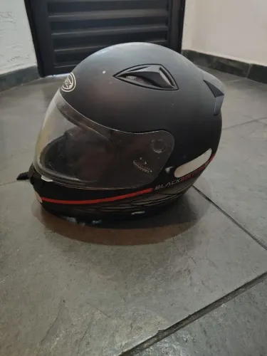 Capacete Preto Fosco 60