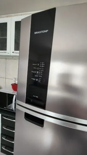 Geladeira Brastemp inox 462L 220v